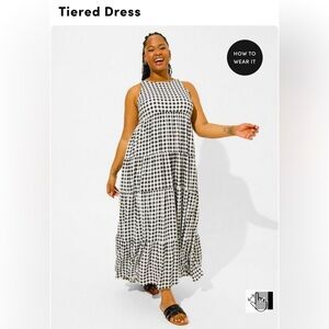 Torrid Tiered Halter Dress